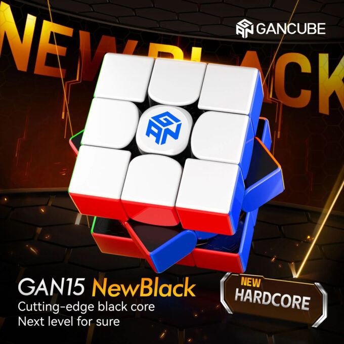 GAN 15 UV 3x3 New Black