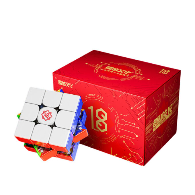 MoYu Super WeiLong 3x3 V2 UV 18th Anniversary Edition